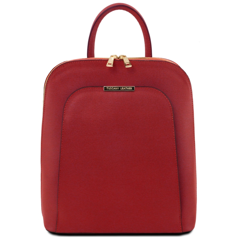 Rucksack Leder rot_TL141631 Rucksack Leder rot_TL141631